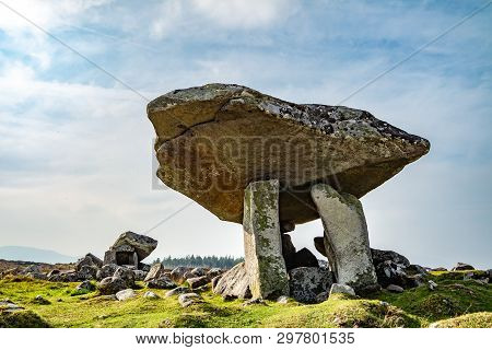 The Kilclooney Dolmen Is Neolithic Monument Dating Back To 4000 To 3000 Bc Between Ardara And Portno
