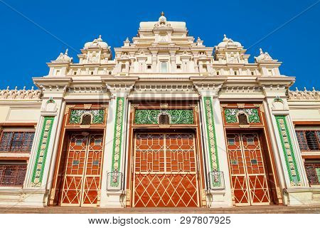 Jayachamarajendra Or Jaganmohan Art Gallery In The Centre Of Mysore City In India
