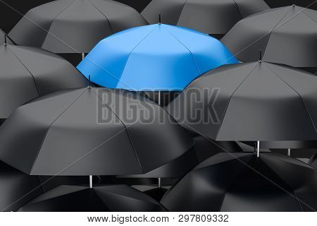 3D Rendering, The Umbrella With White Background
