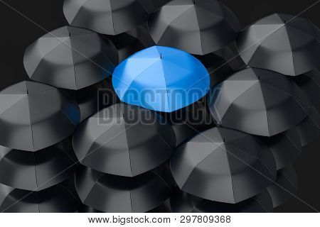 3D Rendering, The Umbrella With White Background
