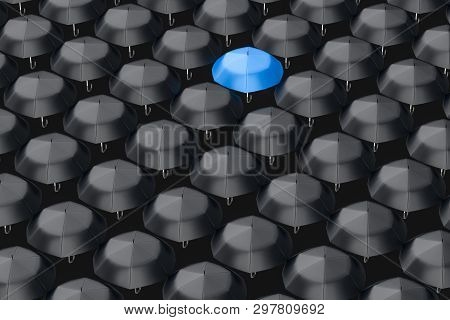 3D Rendering, The Umbrella With White Background