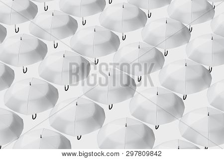 3D Rendering, The Umbrella With White Background