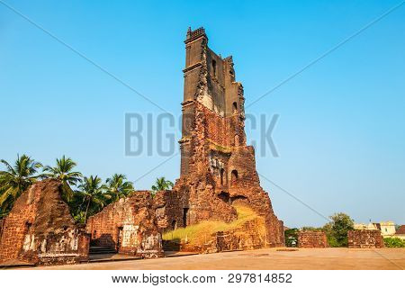 Church Of St. Augustine Is A Ruined Church Complex Located In Old Goa In India
