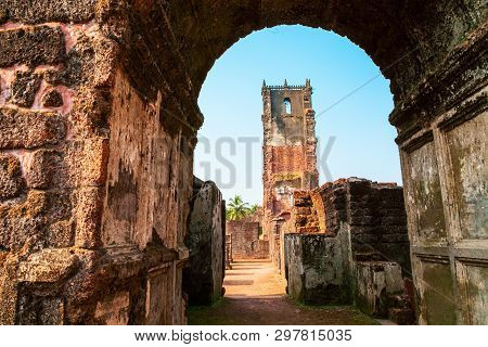 Church Of St. Augustine Is A Ruined Church Complex Located In Old Goa In India