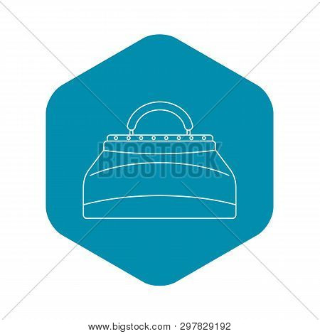 Carpetbag Icon. Outline Illustration Of Carpetbag Vector Icon For Web