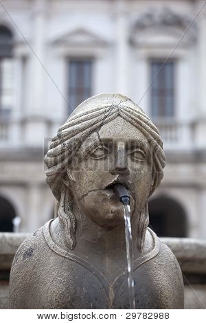 La fontana Contarini, Bergamo Alta