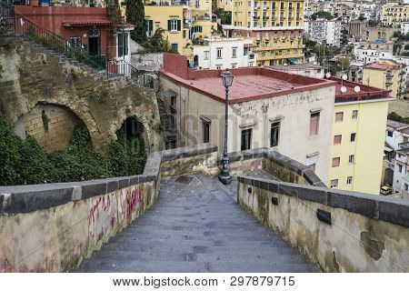Montesanto Stairs, A Beautiful Ancient Pedamentina Between Corso Vittorio Emanuele And Montesanto, I