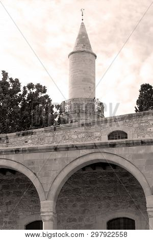The Grans Mosque (djami Kebir As It Is Called) In Larnaca, Cyprus