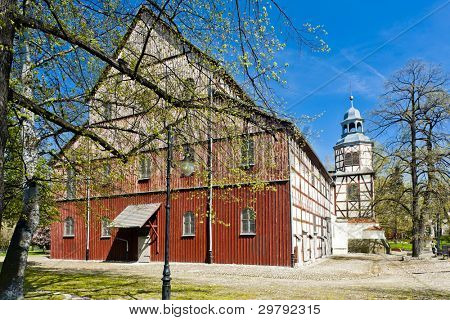 træbygninger Kirke af Jawor, Schlesien, Polen