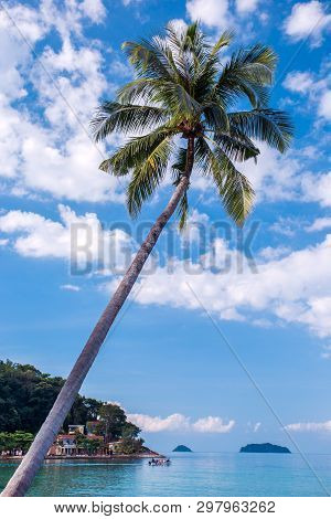 Sea, Coast At Kohchang,thailand. Travel Of Koh Chang.