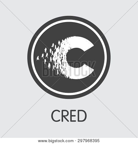 Lba - Cred. The Icon Of Coin Or Market Emblem.