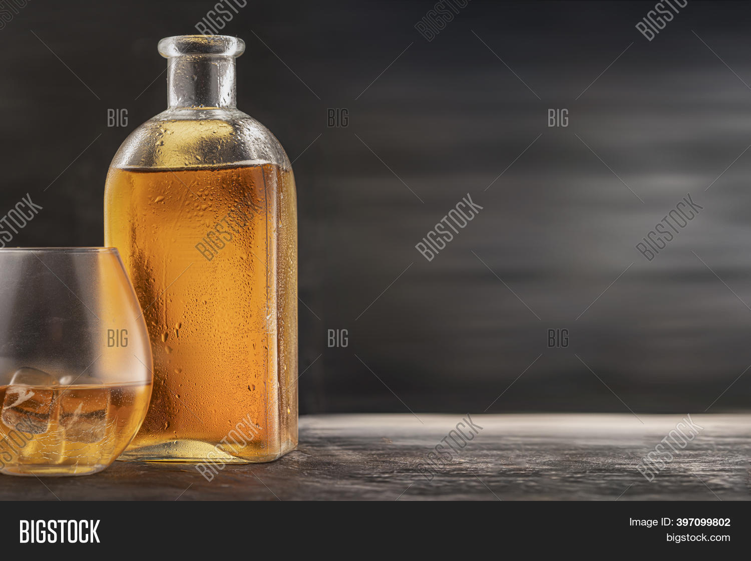 Bottle Steamed Glass Image & Photo (Free Trial) Bigstock