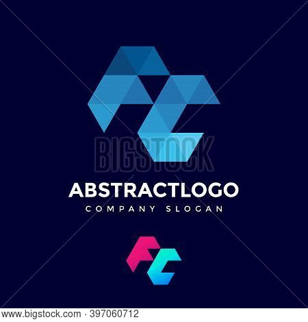 Modern Fc Logo Design Vector Template Elements., Unique, Modern, Corporate