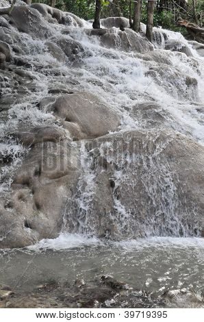 Dunns River Falls in Jamaica