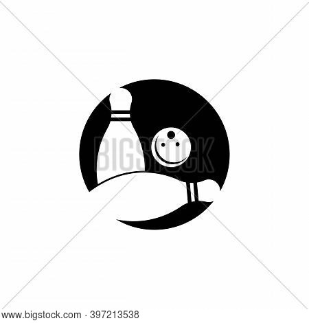Bowling Logo Stock Vector Sport Template Illustration
