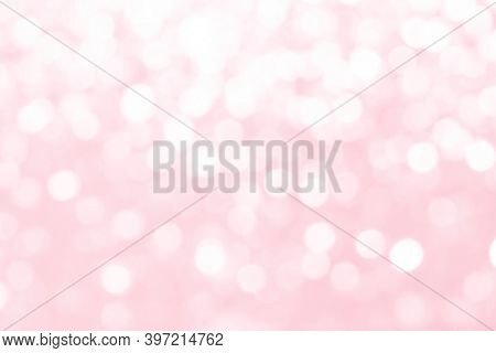 Pink defocused glittery background design