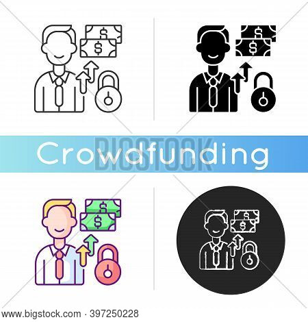 Social Entrepreneurship Icon. Approach By Companies In Which They Develop And Implement Solutions To