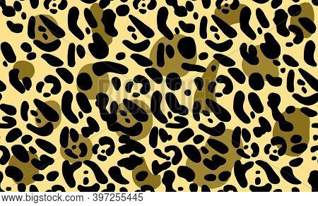 Seamless Leopard Pattern. Moderndesign For Web And Print. Handmade Textiles, Fabric And Wallpaper. C