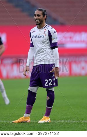 Milano, Italy. 29th November 2020. Martin Caceres Of Acf Fiorentina    During The Serie A Match Beet