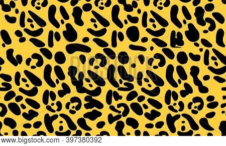Seamless Leopard Pattern. Moderndesign For Web And Print. Handmade Textiles, Fabric And Wallpaper. C
