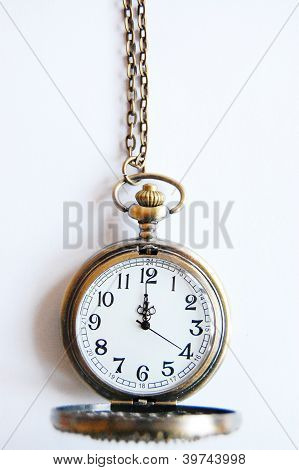 Vecchio orologio da tasca