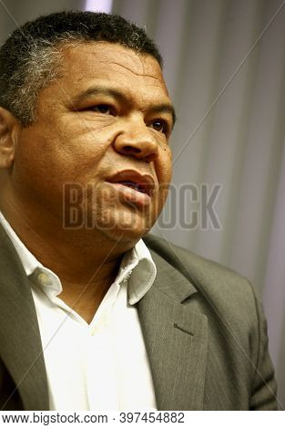 Salvador, Bahia, Brazil - September 21, 2015: Valmir Assuncao Deputado Federal By The Partido Dos Tr