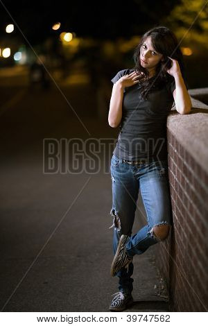 Beauitiful Young Brunette
