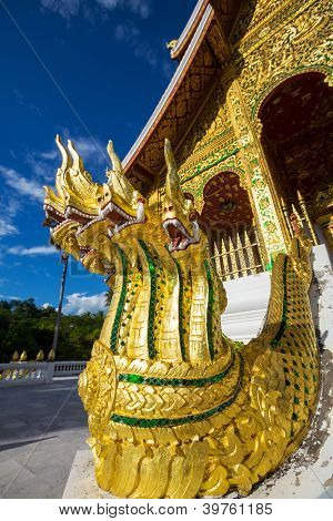 Buddhistisk tempel i Luang Prabang