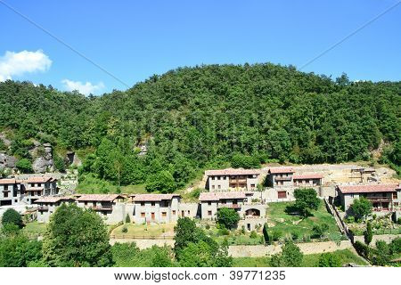 Visning af Rupit, Barcelona, Spanien