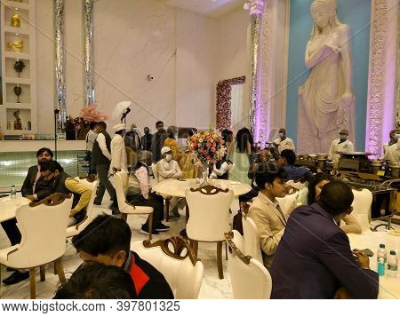 Utter Pardesh , India - Wedding Function , A Picture Of Wedding Function In Noida 2 December 2020
