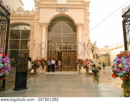 Utter Pardesh , India - Banquet Hall Entry Gate , A Picture Of Banquet Hall Entry Gate In Noida 2 De