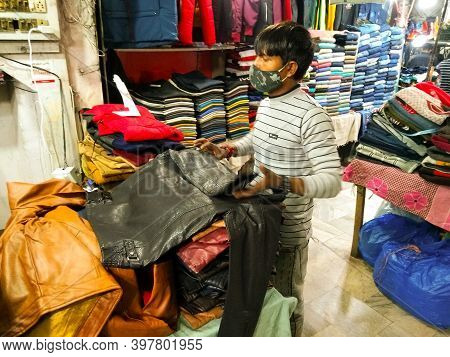 Utter Pardesh , India - Market , A Picture Of Market In Noida Sec- 18 30 November 2020