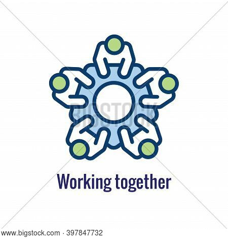 Companies Merging Together, One Buying Out The Other & Icon Set Banner