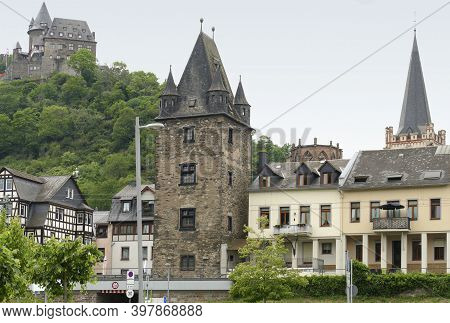 Impression Of Bacharach, A Town In The Mainz-bingen District In Rhineland-palatinate, Germany