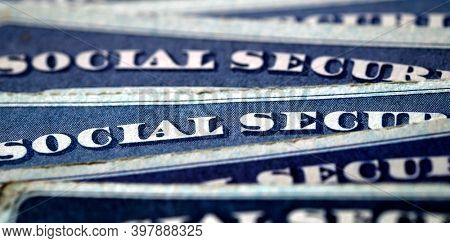Social Security Cards for identification and retirment USA