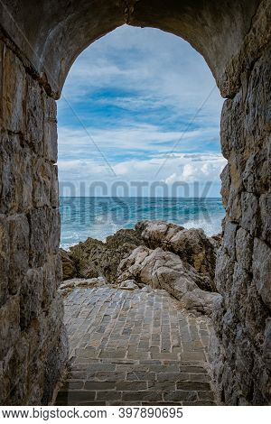 Cefalu, Medieval Village Of Sicily Island, Province Of Palermo, Italy. Europe