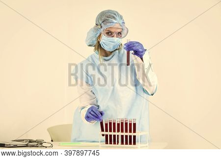 Experimental Treatment Concept. Laboratory Testing Respiratory Coronavirus Disease. Molecular Method