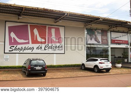 Jau / Sao Paulo / Brazil - 02 21 2020: Footwear Shopping (