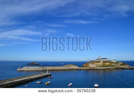 Port morski Tapia, Asturias, Hiszpania