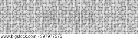 Seamless Pixel Pattern.tiled Background. Seamless Tile Texture With Many Pixels. Black And White Ill