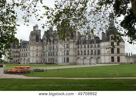 Castle of Chambord in Cher Valley France
