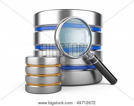 Database With Magnifier