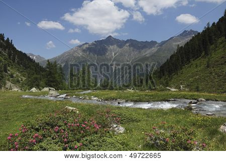 Tiefental Valley Austria Tirol Kaunergrat