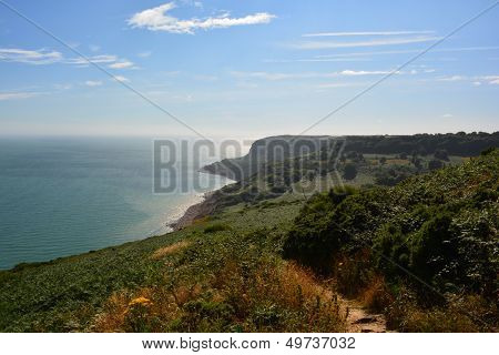 Fairlight landscape views on sunny day