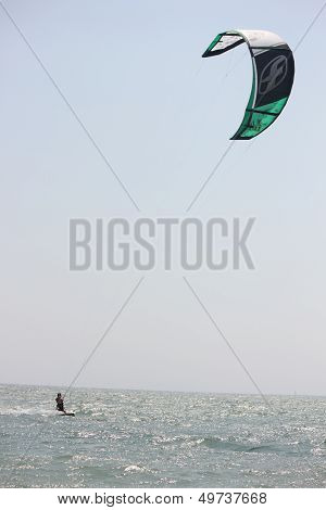 Kitesurfing