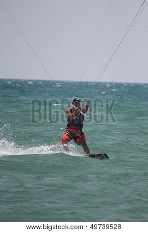 Kitesurfing