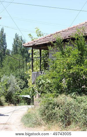 Buildings in a Turkish village
