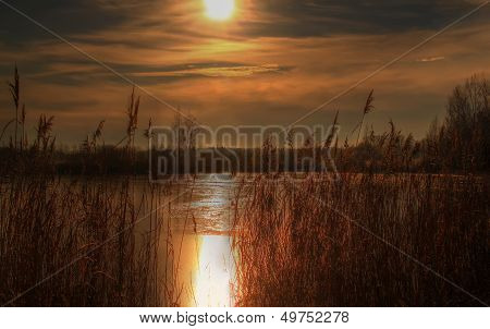 Evening At The Lake