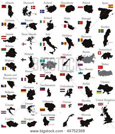 Countries of Europe