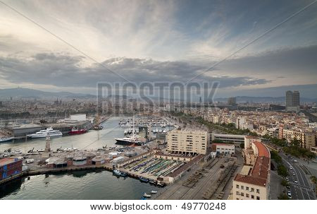 Barcelona Skyline View